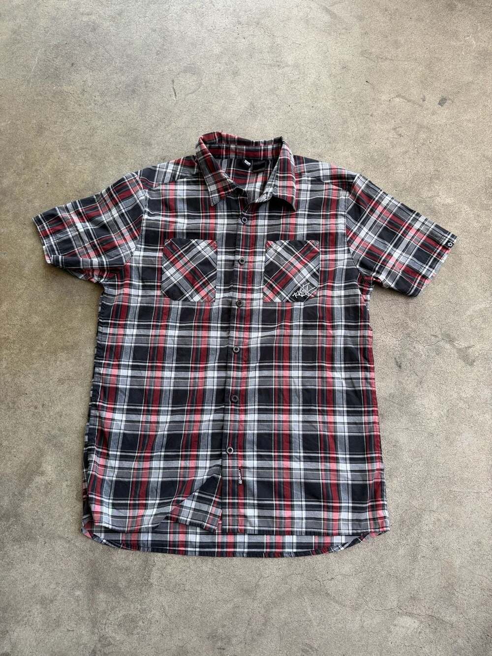 Rusty Y2k Short Sleeve Button-Down Shirt